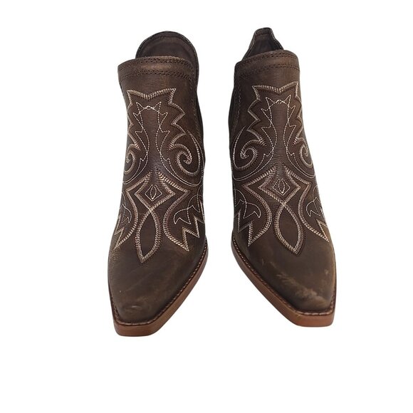 Crush By Durango Women's DRD0399 Western Fashion Bootie Coffee Size 10M - Picture 6 of 7